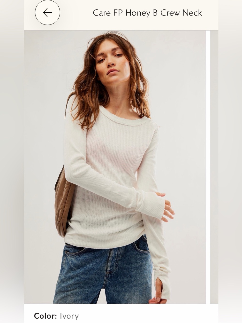 Care FP Honey B Crew Neck Top